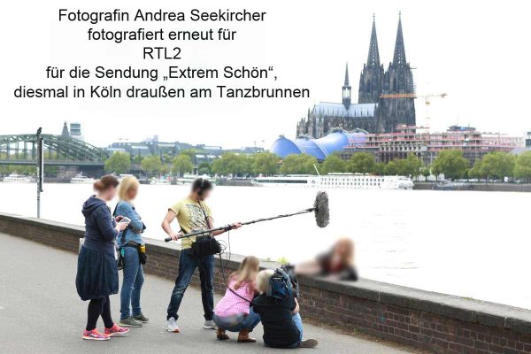 Fotografin Andrea Seekircher fotografiert für RTL2 Extrem Schön